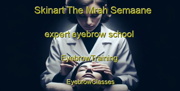 Skinart The Mrah Semaane expert eyebrow school | EyebrowTraining | EyebrowClasses | SkinartTraining-Lebanon