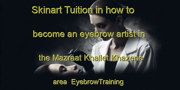Skinart Tuition in how to become an eyebrow artist in the Mazraat Khallet Khazene area | EyebrowTraining | EyebrowClasses | SkinartTraining-Lebanon