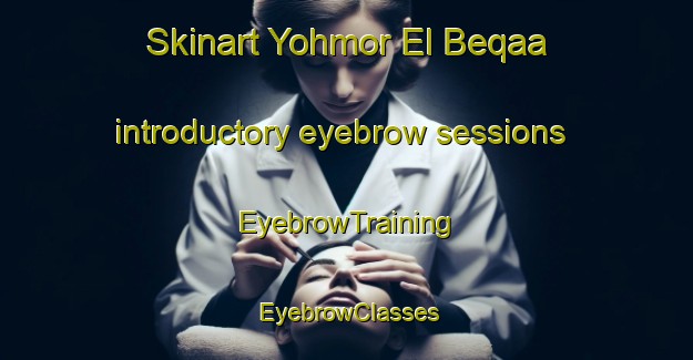 Skinart Yohmor El Beqaa introductory eyebrow sessions | EyebrowTraining | EyebrowClasses | SkinartTraining-Lebanon