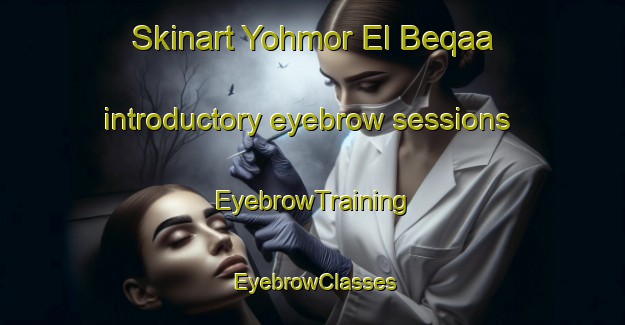 Skinart Yohmor El Beqaa introductory eyebrow sessions | EyebrowTraining | EyebrowClasses | SkinartTraining-Lebanon