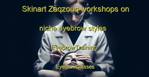 Skinart Zaqzouq workshops on niche eyebrow styles | EyebrowTraining | EyebrowClasses | SkinartTraining-Lebanon