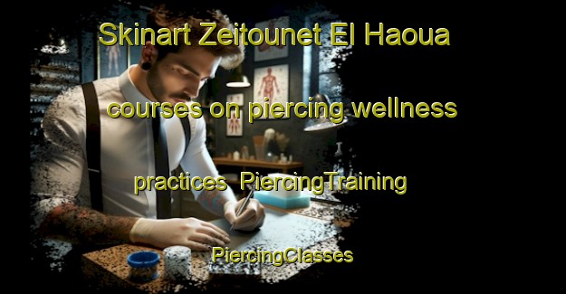 Skinart Zeitounet El Haoua courses on piercing wellness practices | #PiercingTraining #PiercingClasses #SkinartTraining-Lebanon